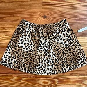Lisa Says Gah Leopard Print Skort xs